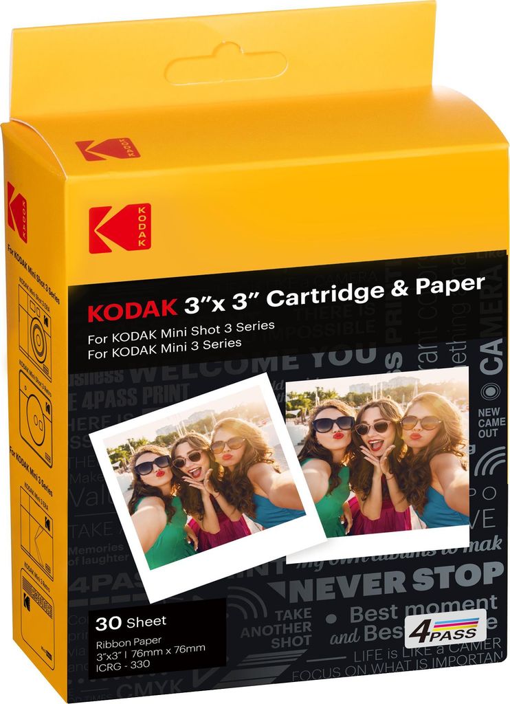 Cartouche tout-en-un Kodak ICRG360 (7,6 x 7,6) - 60 photos Image du produit 