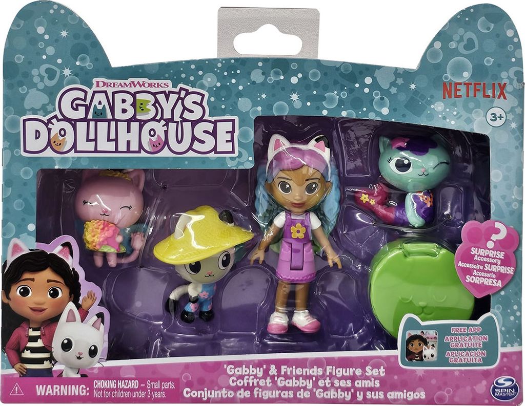 Spin Master Gabbys Dollhouse 5 hracích figurek Gabby girl Obrázek produktu 