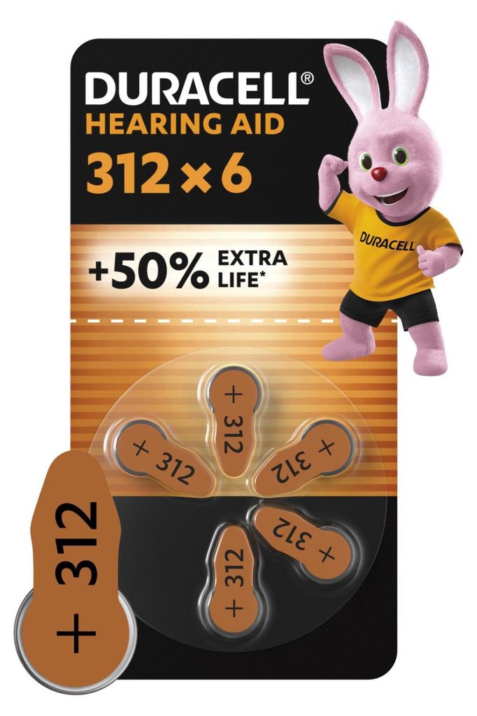 Duracell Easy Tab Batterie Per Apparecchi Acustici Formato Immagine del prodotto 