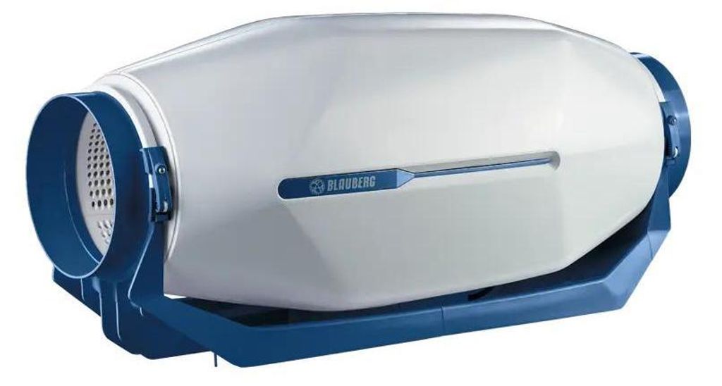 Geräuschisolierter Halbaxialventilator BL InWave 100/125 T von Blauberg - 8092275