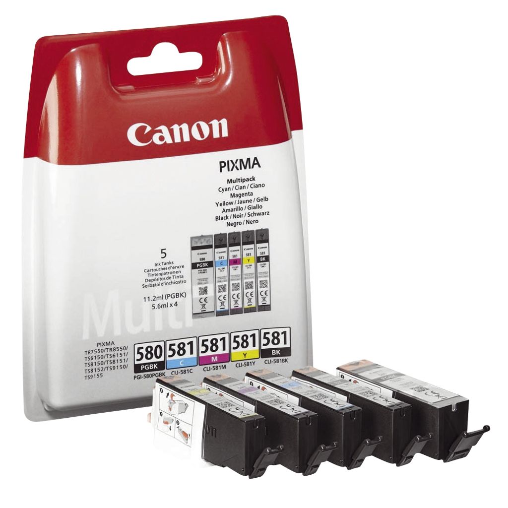 Canon PGI-580/CLI-581 Multipack BK/C/M/Y | Kaufland.de