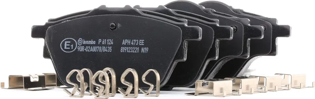Plaquettes de frein Brembo P 61 124 anti-vibration pour Citroën C4