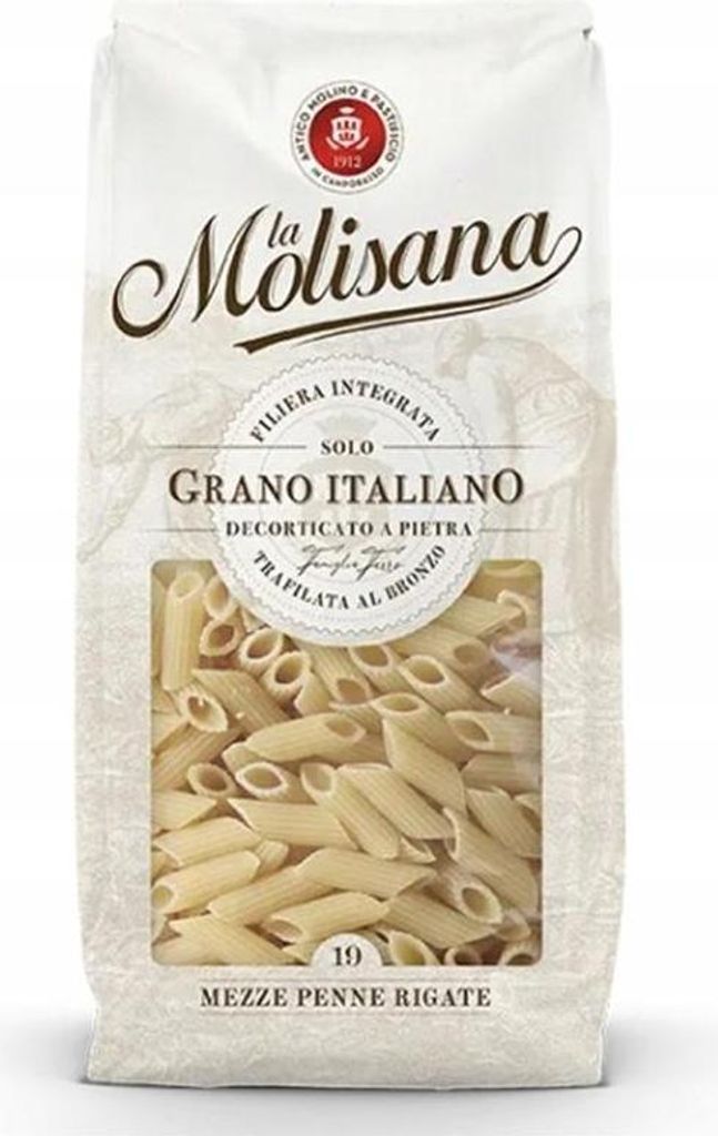 La Molisana Mezze Penne Rigate n.19 Italské krátké Obrázek produktu 