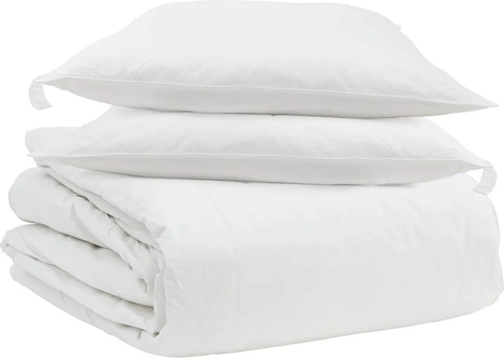 vidaXL Set Piumini 3 Pezzi Piuma Bianca | Calore Naturale per il Letto - 1