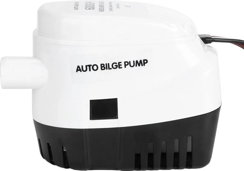 Pompe automatique 12V 600GPH pour l'évacuation d'eau de cale sur bateau