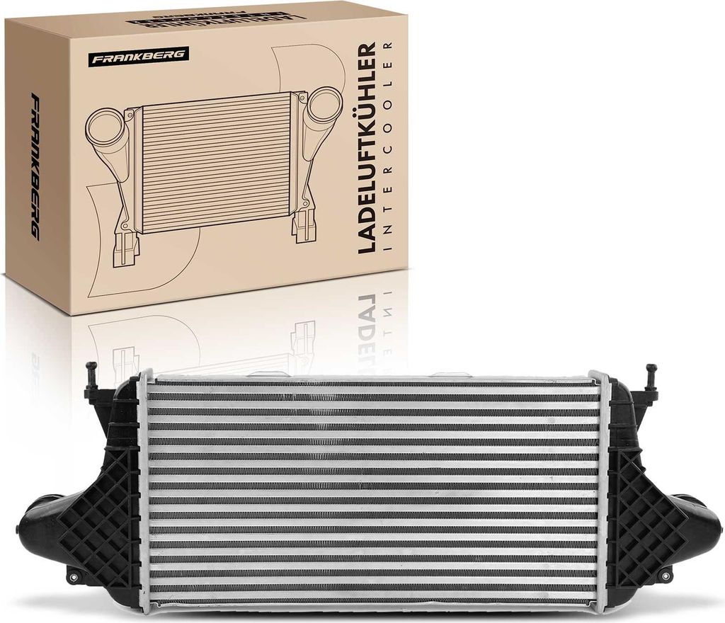 Frankberg 1x Ladeluftkühler Turbokühler für Mercedes-Benz W166 X166 C292 ML GL 350 3.0L