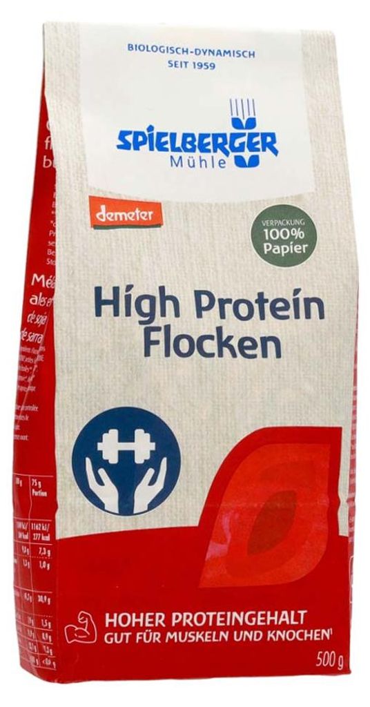 High Protein Flocken demeter 500g Produktbild 