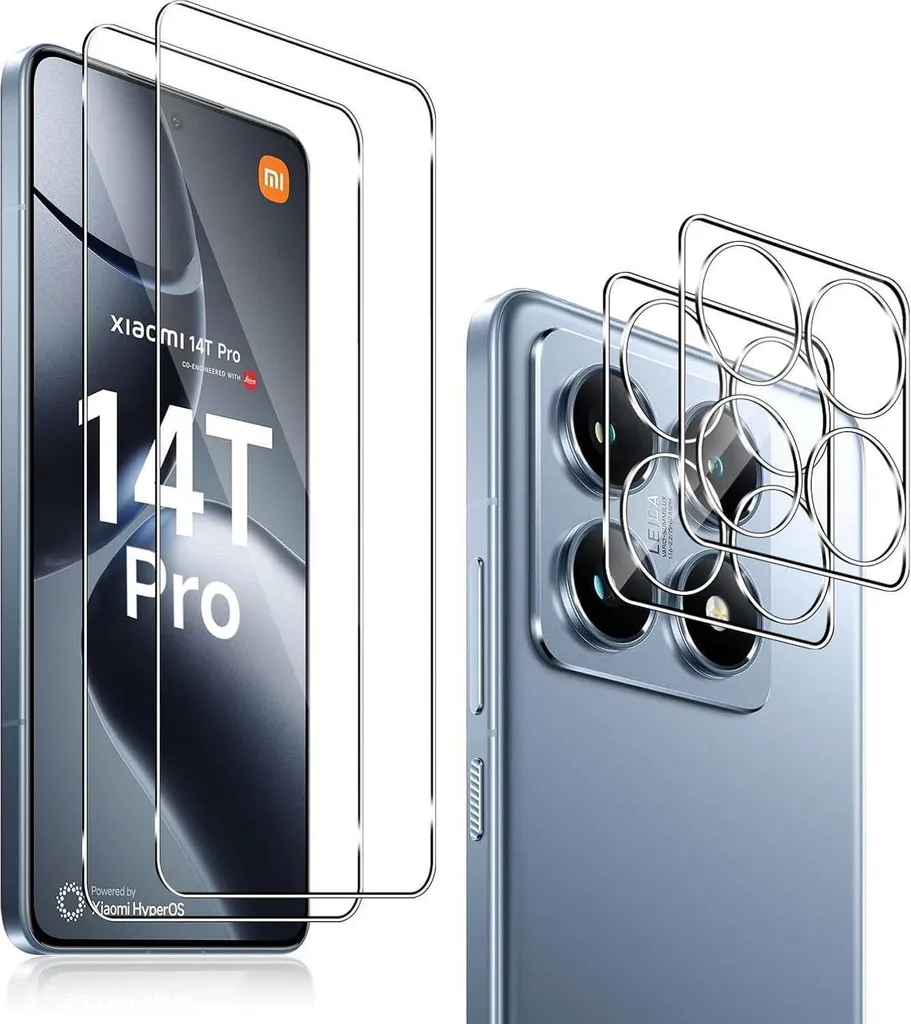 Film Protection Xiaomi 14T Pro : Sécurité Écran et Caméra Anti-Rayures