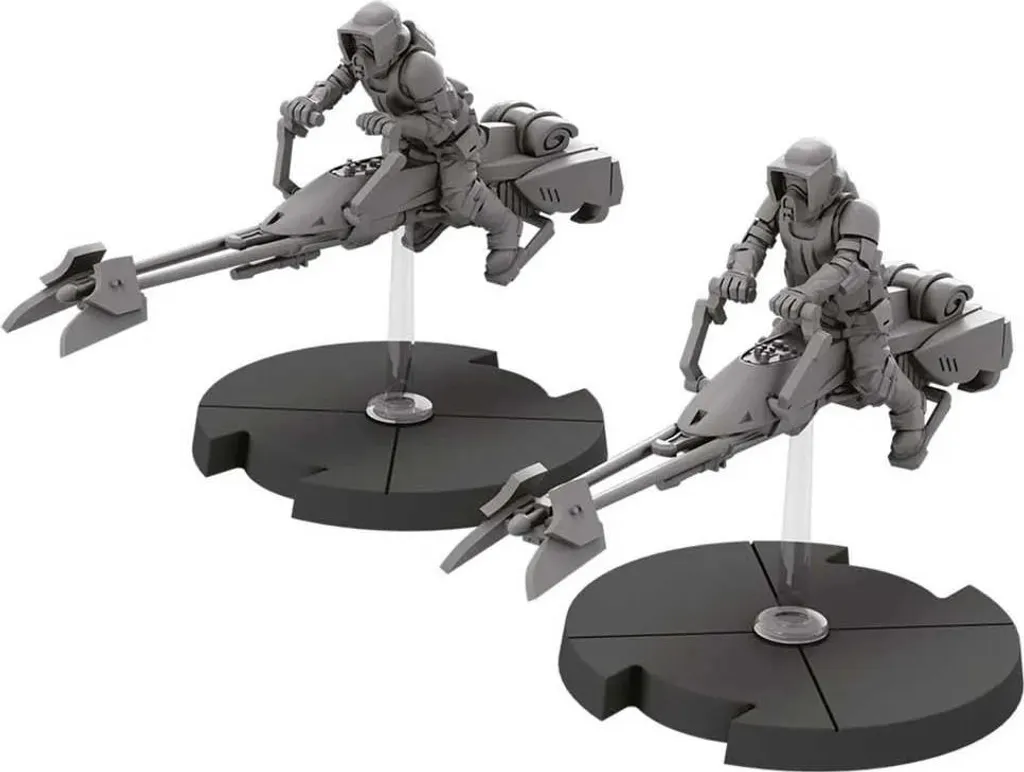 Jeu de Société Star Wars Legion Unité de Motos Deslizadoras 74-Z