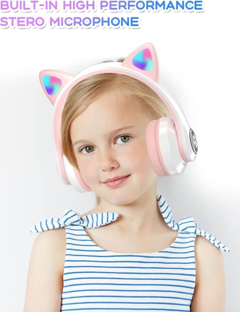 Wunderschne Kopfhrer Bluetooth Kinder Bildnull