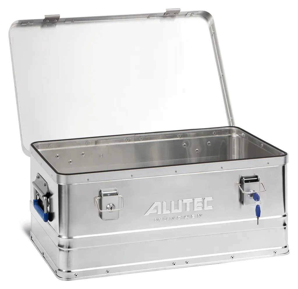 Caisse de transport alu ALUTEC 40L avec serrure de sécurité BASIC