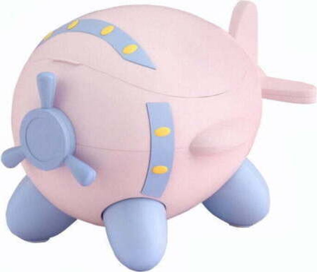 Baby Töpfchen, Babytopf WC/Klo, Kinder Toiletten-Training, kinderfreundliches Flugzeu-gdesign,Rosa