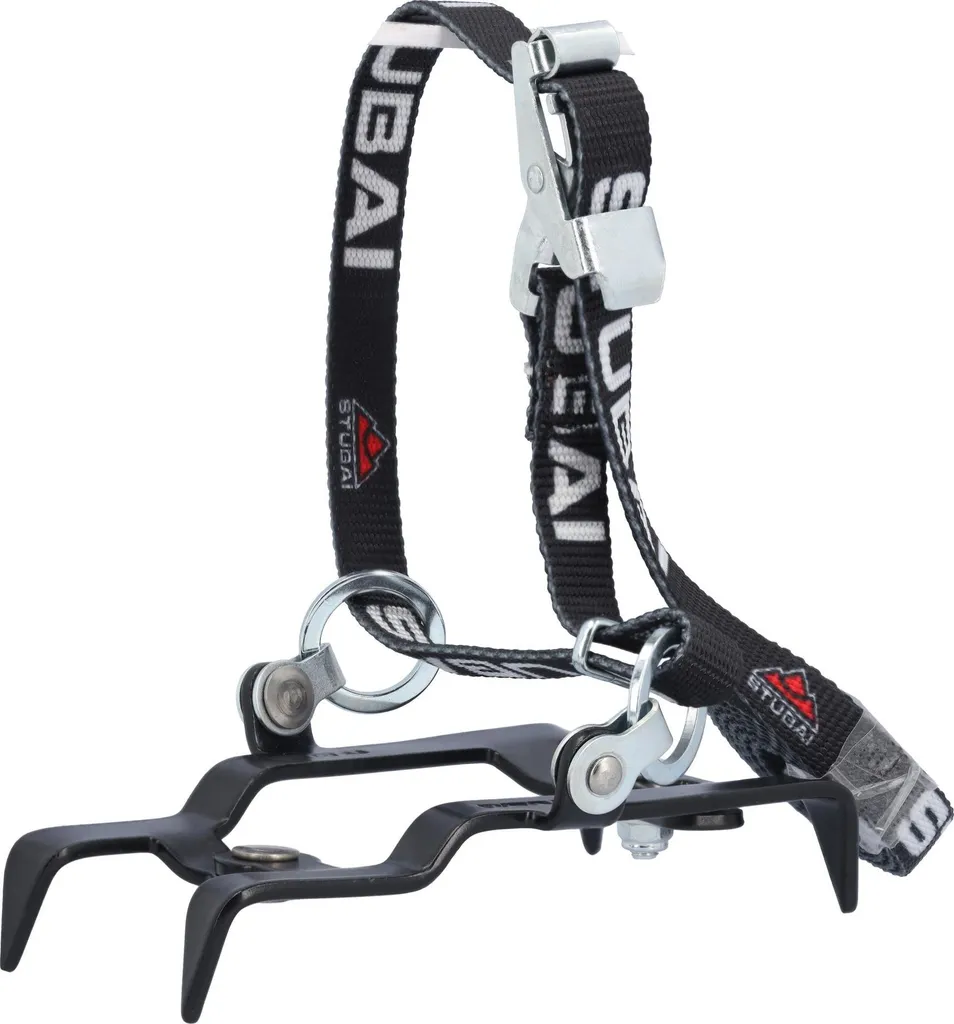 Pédale anti-dérapante STUBAI 280g à 4 pointes en acier avec fixation
