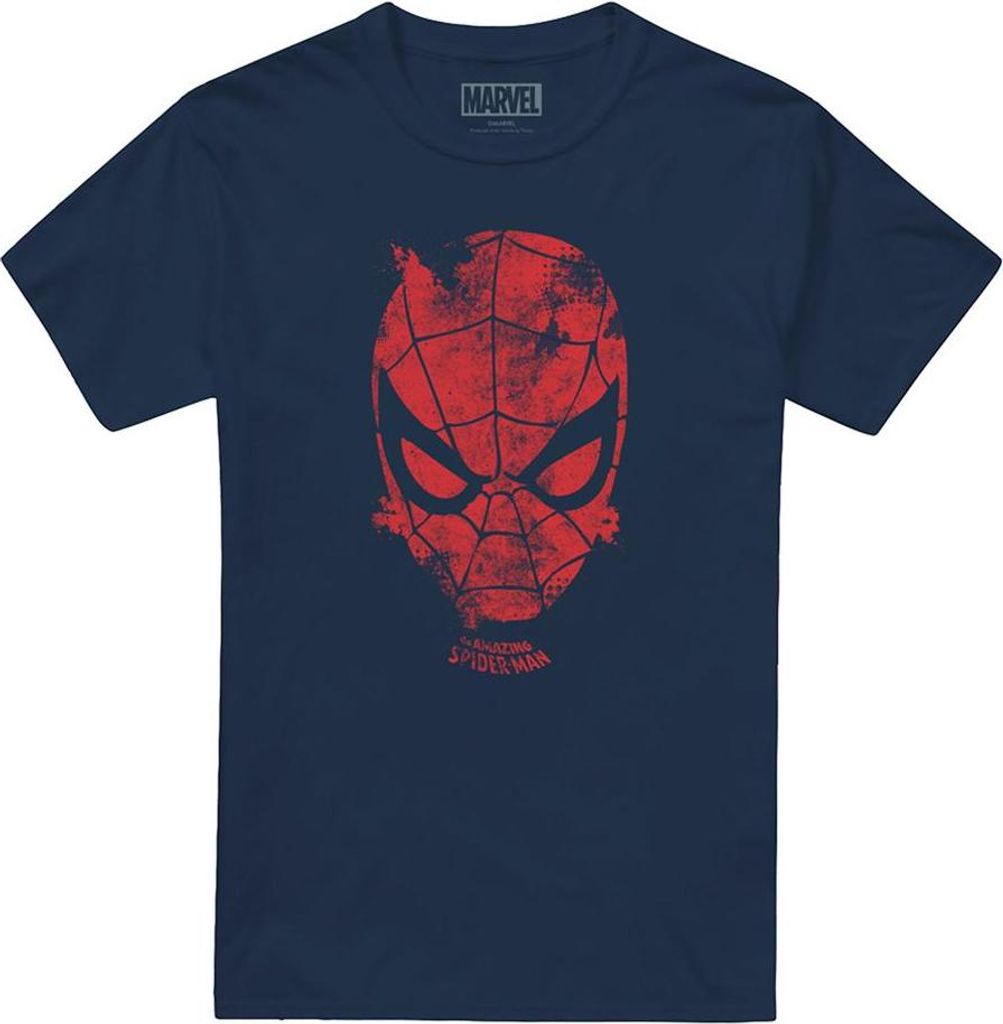 Marvel - "Webhead" T-Shirt für Herren/Damen Uni TV29107 (3XL) (Marine)