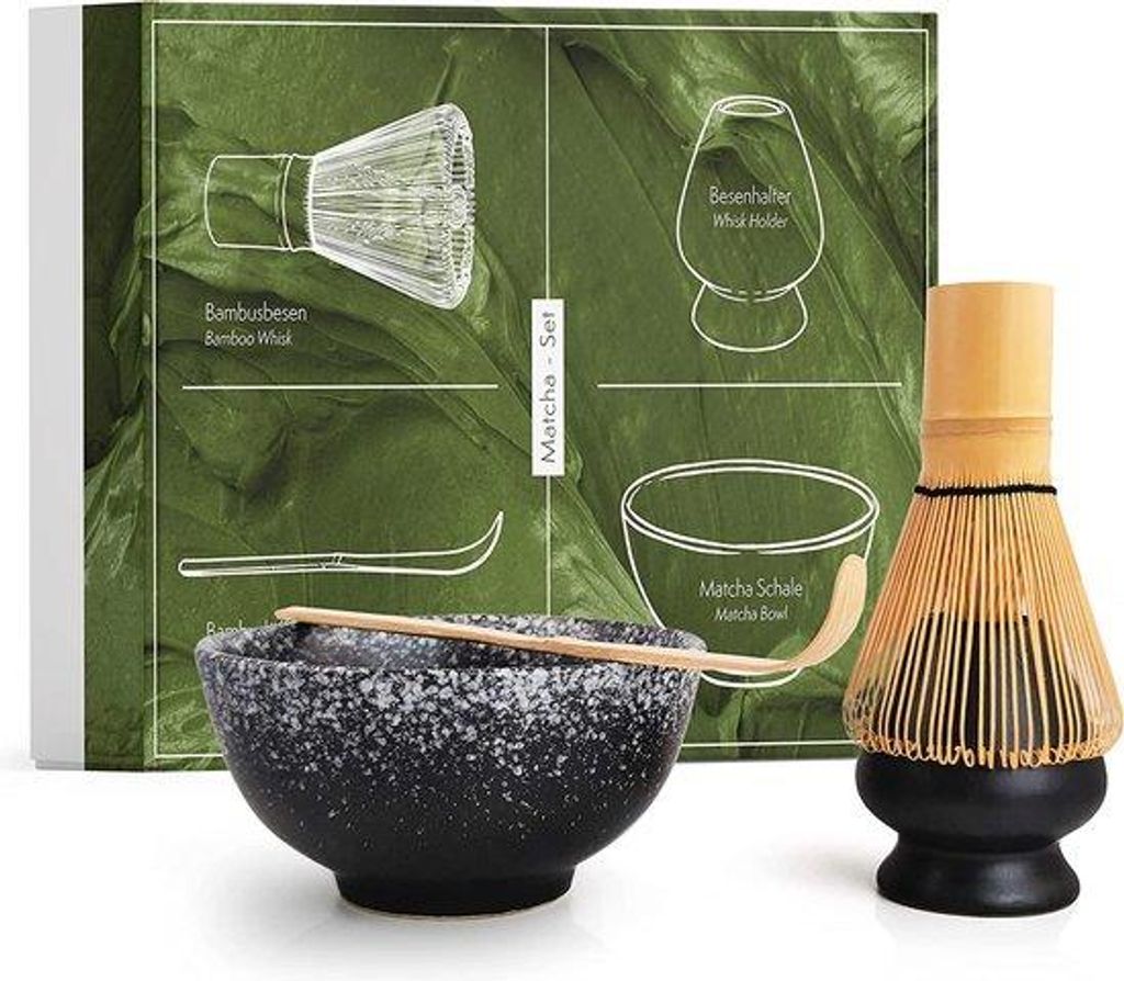 Set Matcha composto da scopa (chasen), ciotola, cucchiaio e Immagine del prodotto 