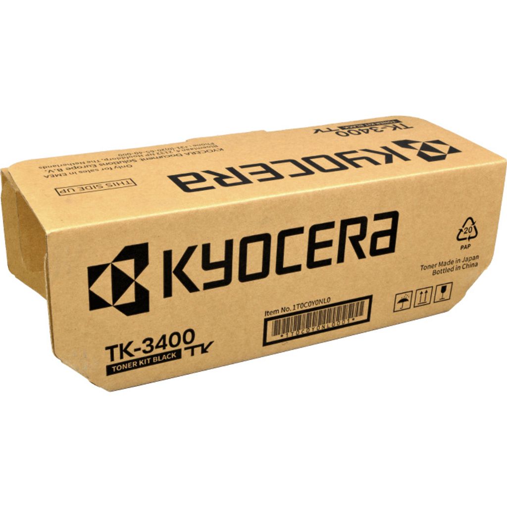 KYOCERA TK-3400, 12500 Seiten, Schwarz, 1 Stück(e) Produktbild 