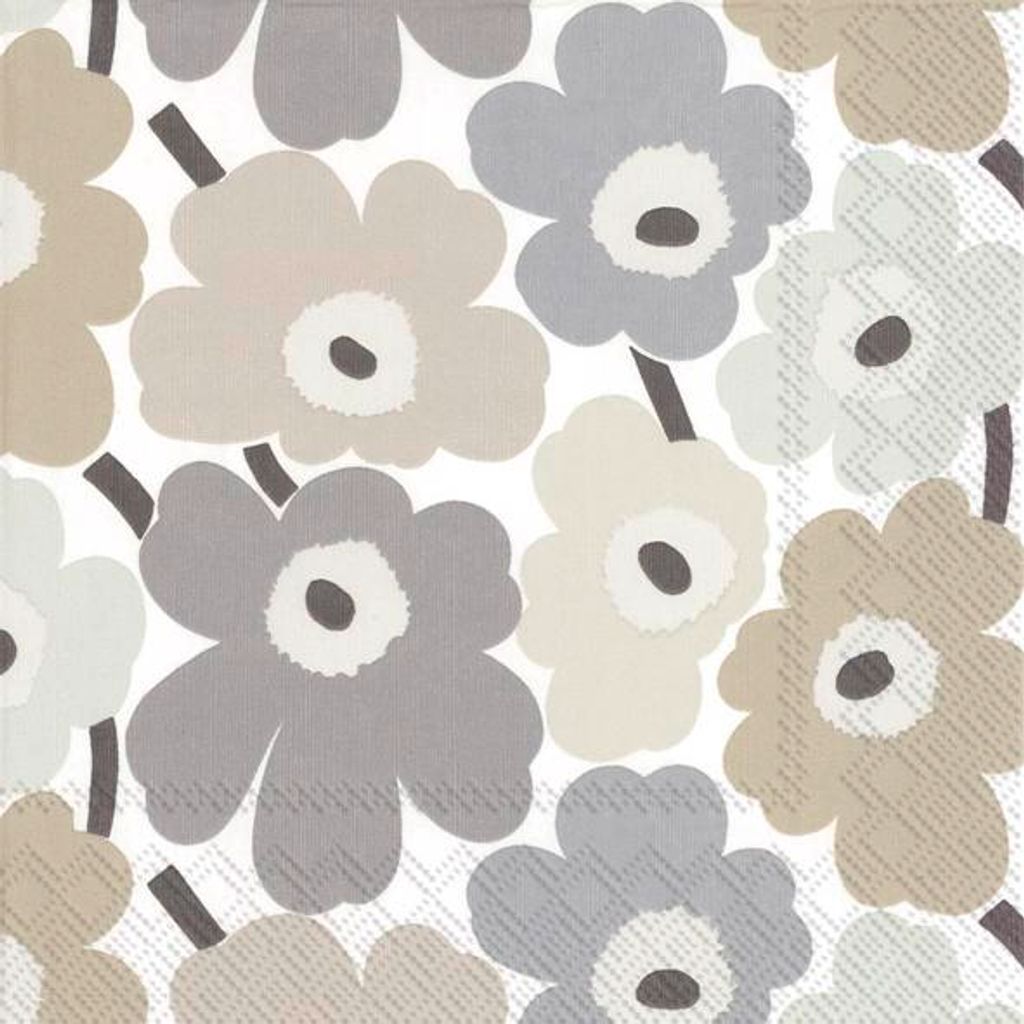 Mini Unikko Linen Lunch-Servietten L 552766