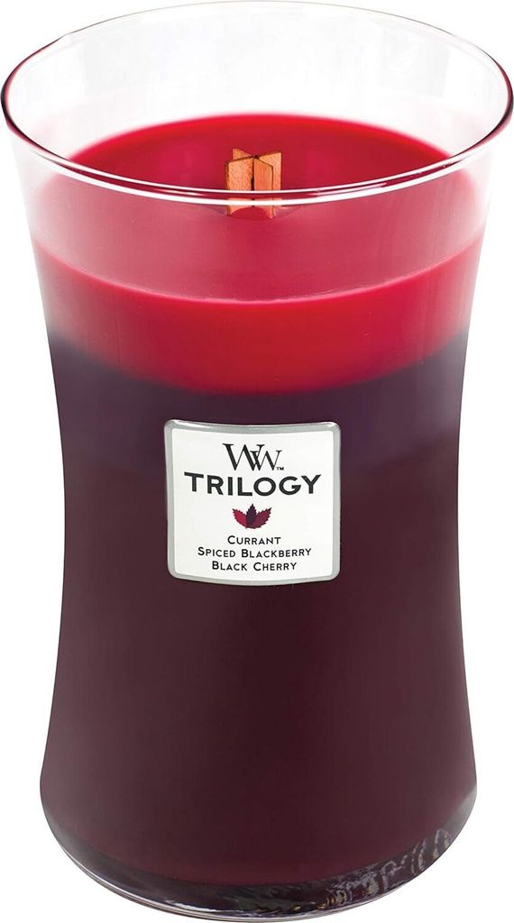 Woodwick Sun Ripened Berries Duftkerze 610 g Produktbild 