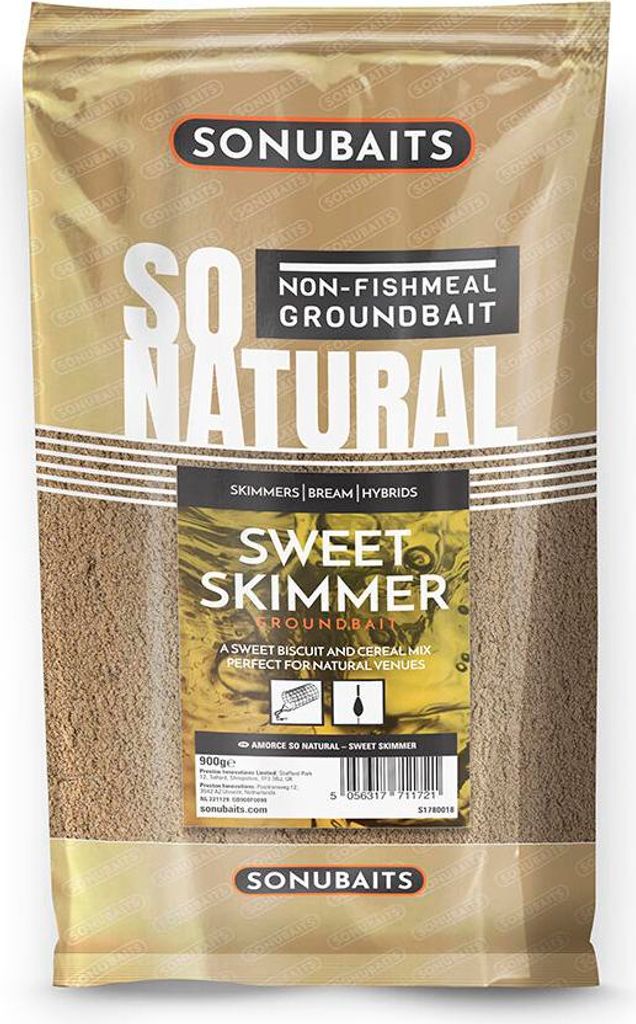 900 g SONUBAITS  SO NATURAL SWEET SKIMMER Mangime di base Immagine del prodotto 