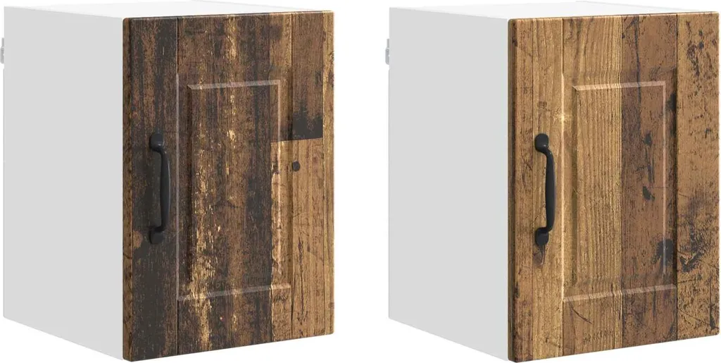 vidaXL Armadio Cucina 2 Pezzi Legno di Recupero 30x31x40 cm | Offerta