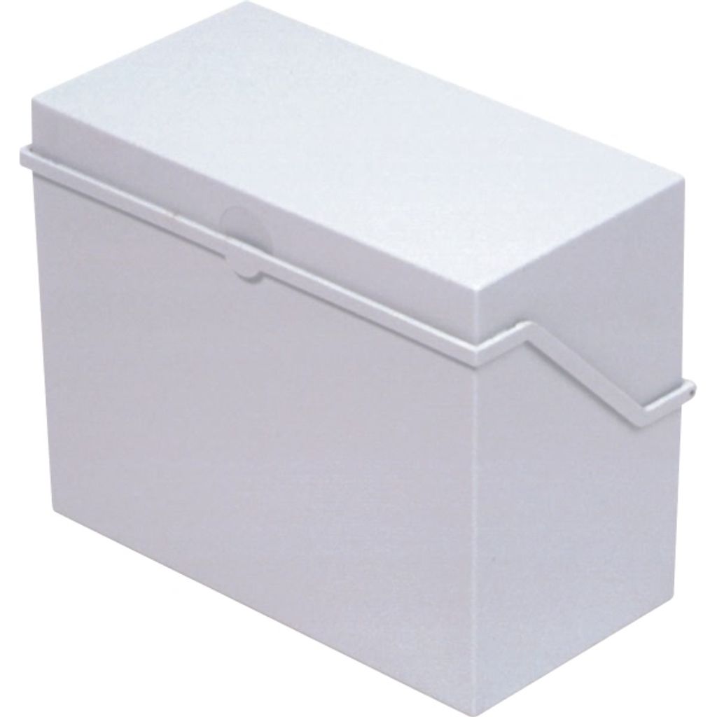 helit H6214582 Klein-Karteikasten A5 quer lichtgrau Zdjęcie produktu 