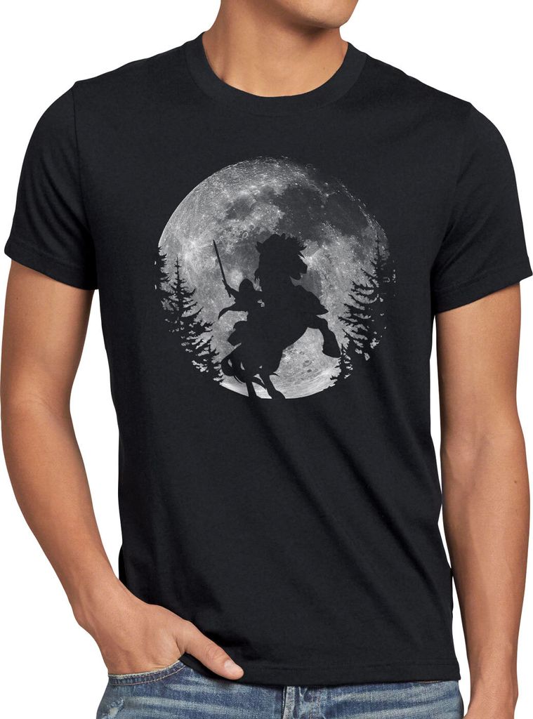A.N.T. Epona Mond Herren T-Shirt link princess twilight