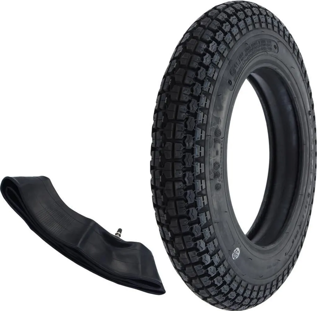 Pneu 3.50-10 Kenda K303A + chambre à air : stoppez les crevaisons de scooter