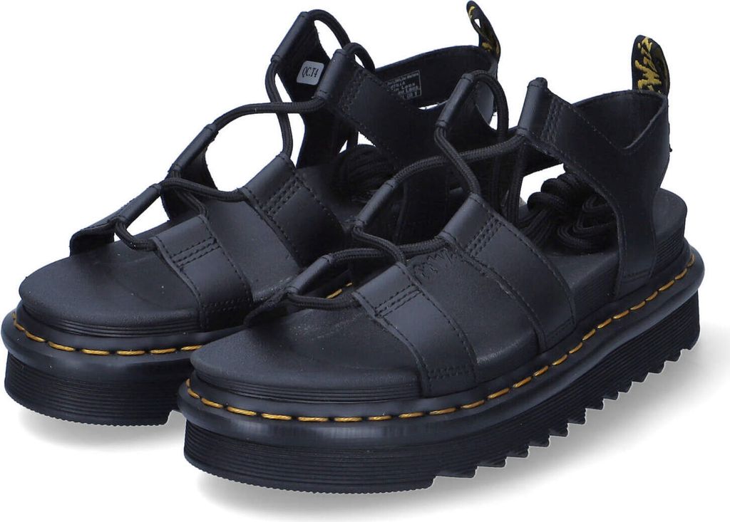 Dr. Martens Damen Plateausandalette Nartilla 36670-38, 36670-39, 36670-40, 36670-41, 36670-42 DRM-24641001 black 42