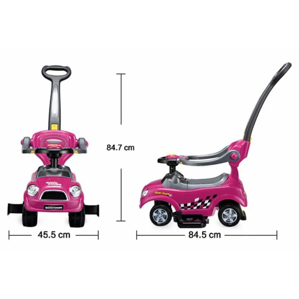 Poussette à roues pivotantes et guidon sonore interactive Modèle C1 - 13