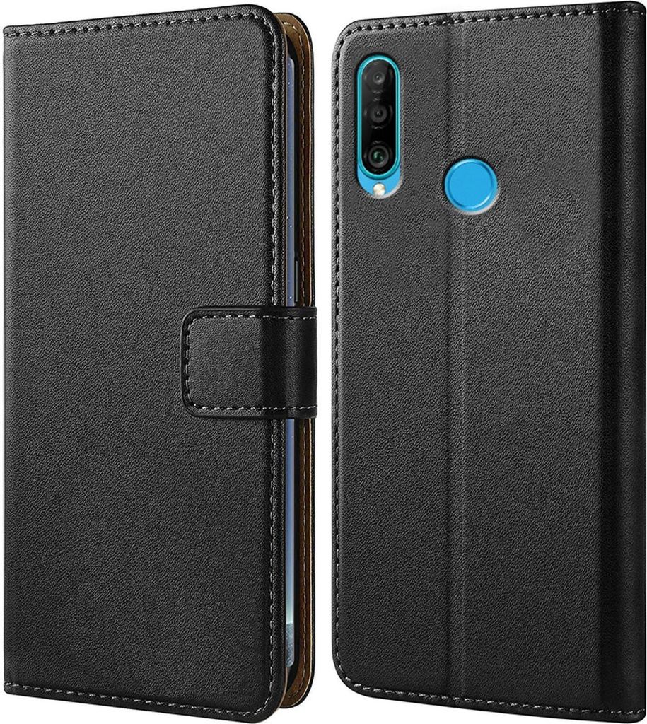 Handy Tasche für Huawei P30 Lite Schutzhülle Bookstyle Etui Produktbild 1