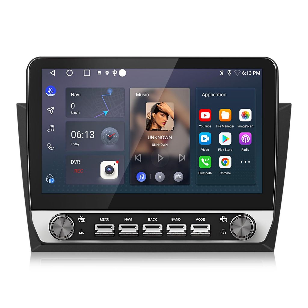 Carplay 10.1" Autoradio Für VW Golf VI 6 2008-2012 Android Produktbild 