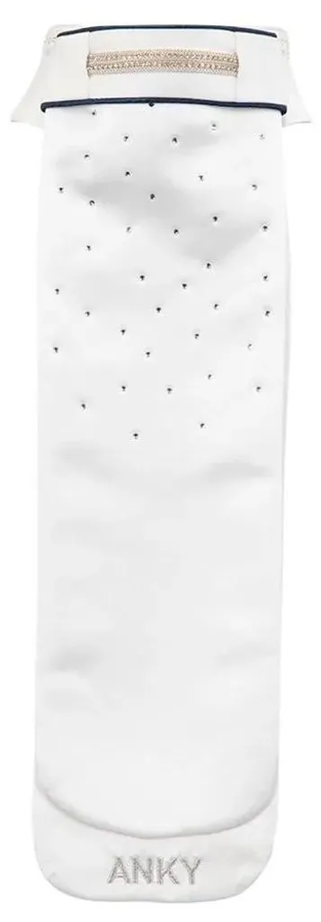 Cravate de concours Anky Multi-fit blanche taille M pour cavalier