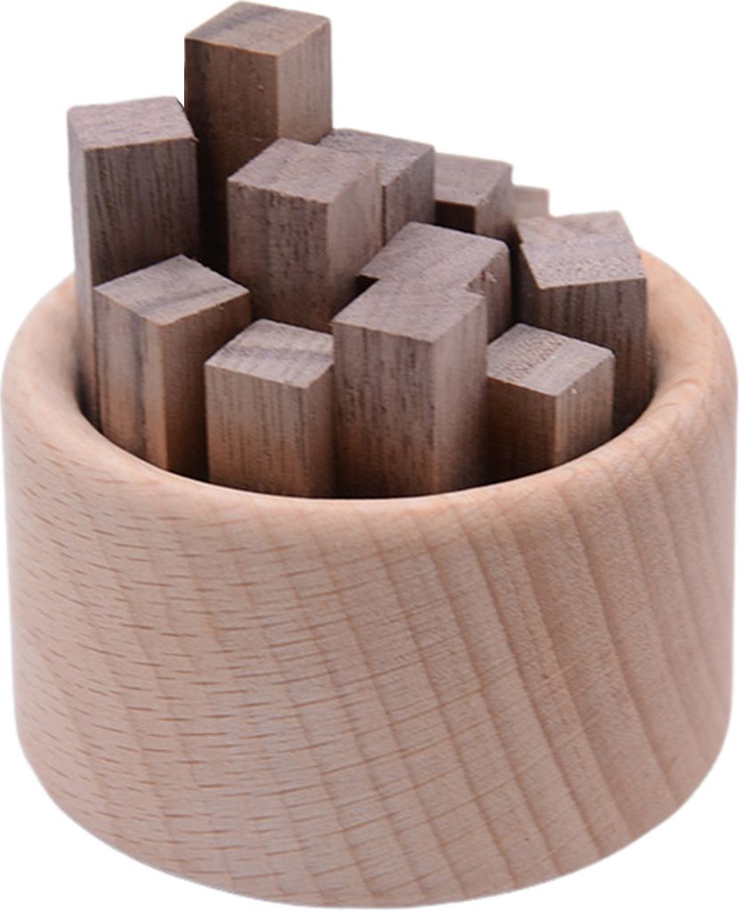 Aromatherapie-Diffusor aus Holz, rund, für ätherische Öle im Auto, natürlicher Holzstab, Duft, ausziehbare Basis, Dekoration für Zuhause, Bür...