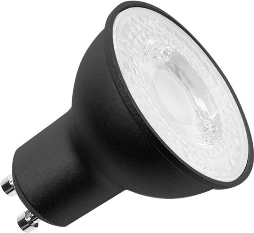 SLV 1005080 LED Leuchtmittel Lampe QPAR51, GU10 3000K schwarz