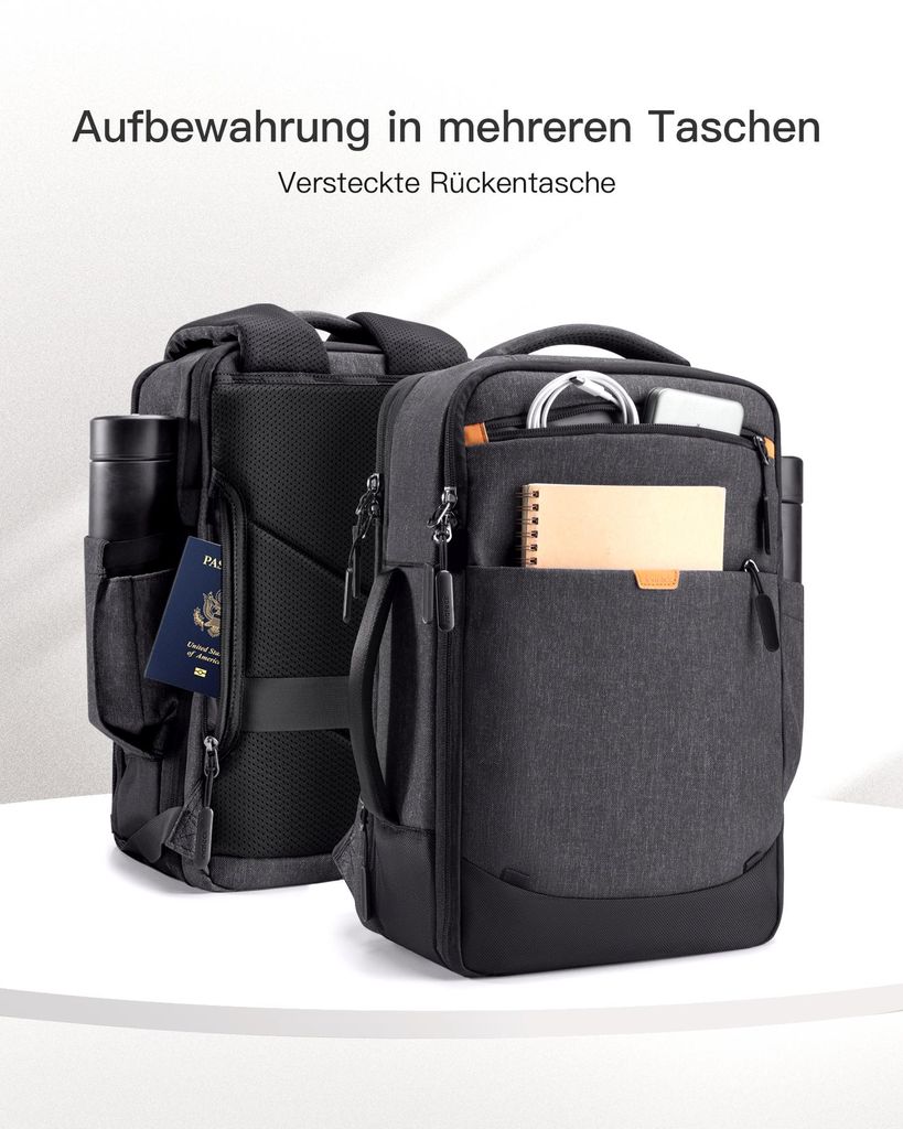 inateck BP03006-14_BLACK inateck Notebook-Rucksack Productafbeelding 