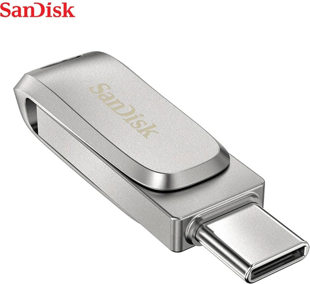 Chiavetta USB SanDisk Ultra Dual Drive Luxe da 64 GB con Immagine del prodotto 