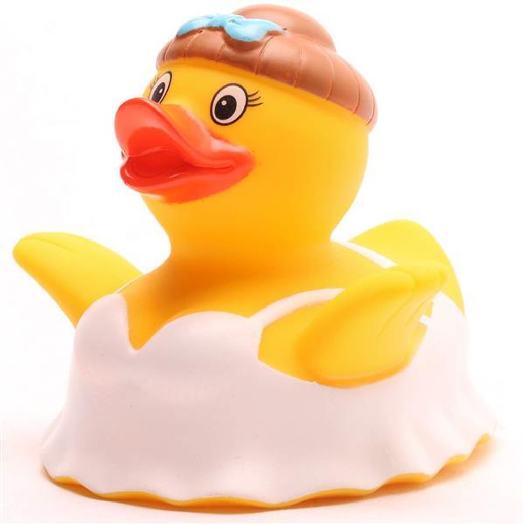Badeente Ballerina Vinyl 7,5 cm
