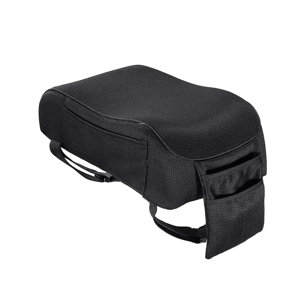 Copertura Bracciolo Auto Universale Nero Imbottito Accessori Interni