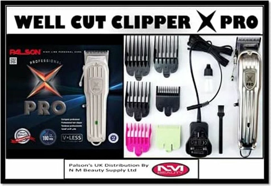 X-Pro Professional Hair Clipper with 8 Hour Battery