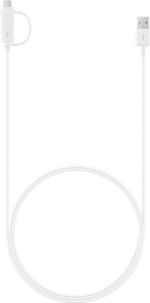 Samsung Datenkabel Micro-USB zu USB-A inkl USB-C Adapter Produktbild 2