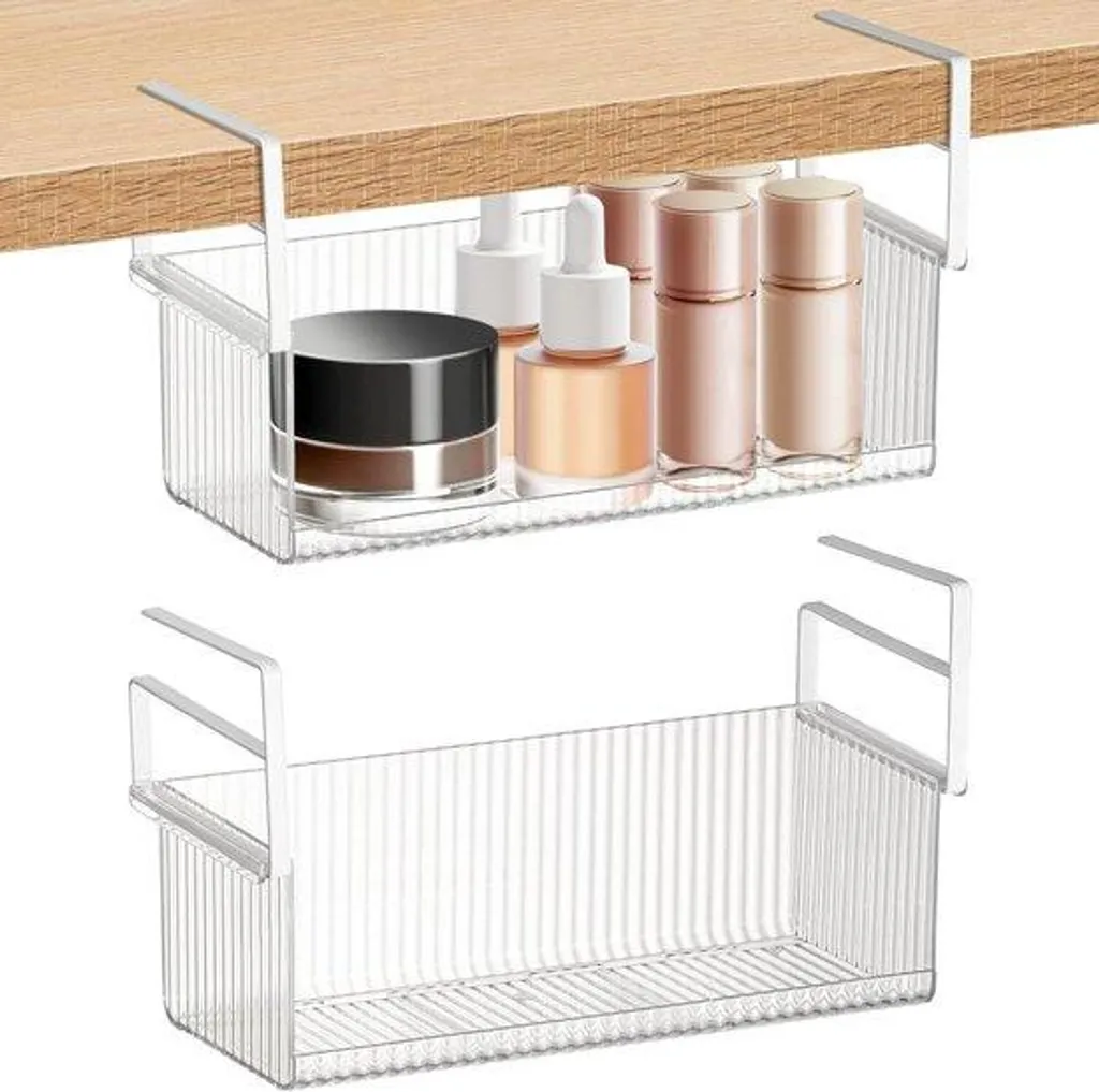 Rangement de douche à suspendre en plastique pour petits espaces