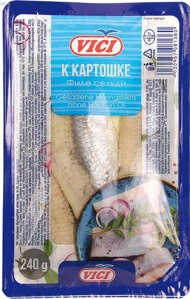 Vici Gesalzene Heringsfilets (Clupea Kaufland.de