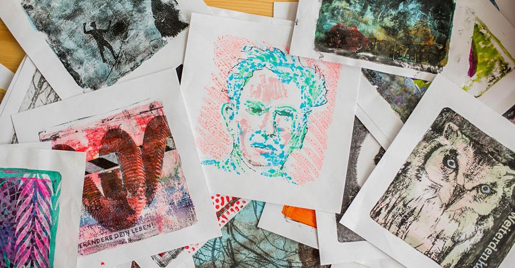 mydays Gelli-Print Workshop München; Erlebnis verschenken oder selbst erleben; Gutschein für 1 Person(en)