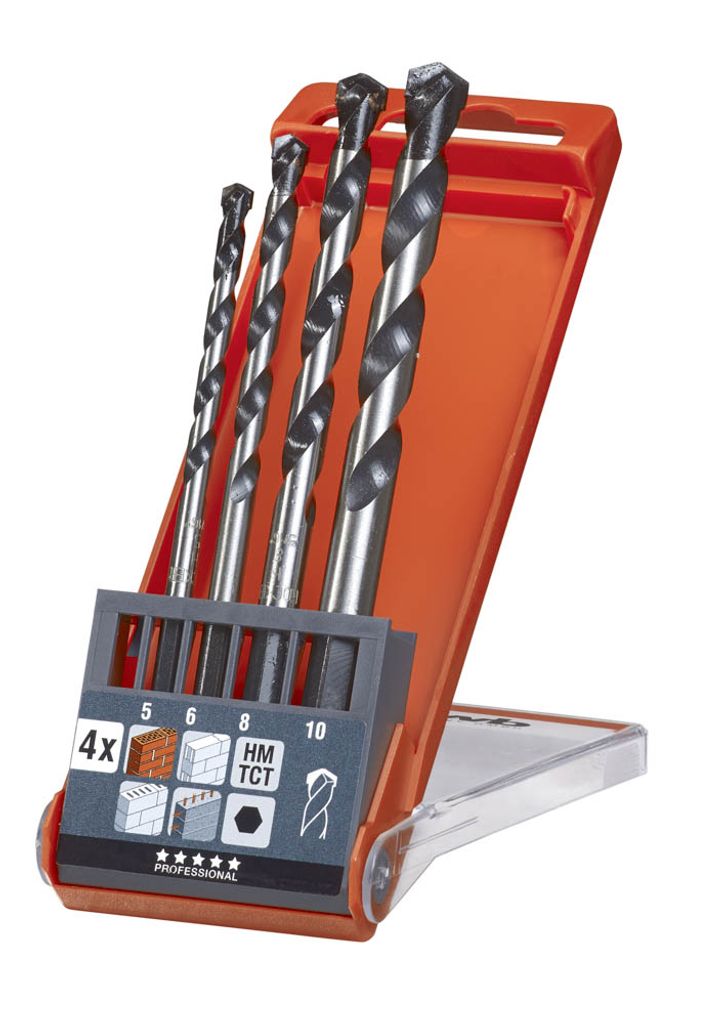 kwb ROCKER Bohrer-6kt Kassette 5-10,4-tlg