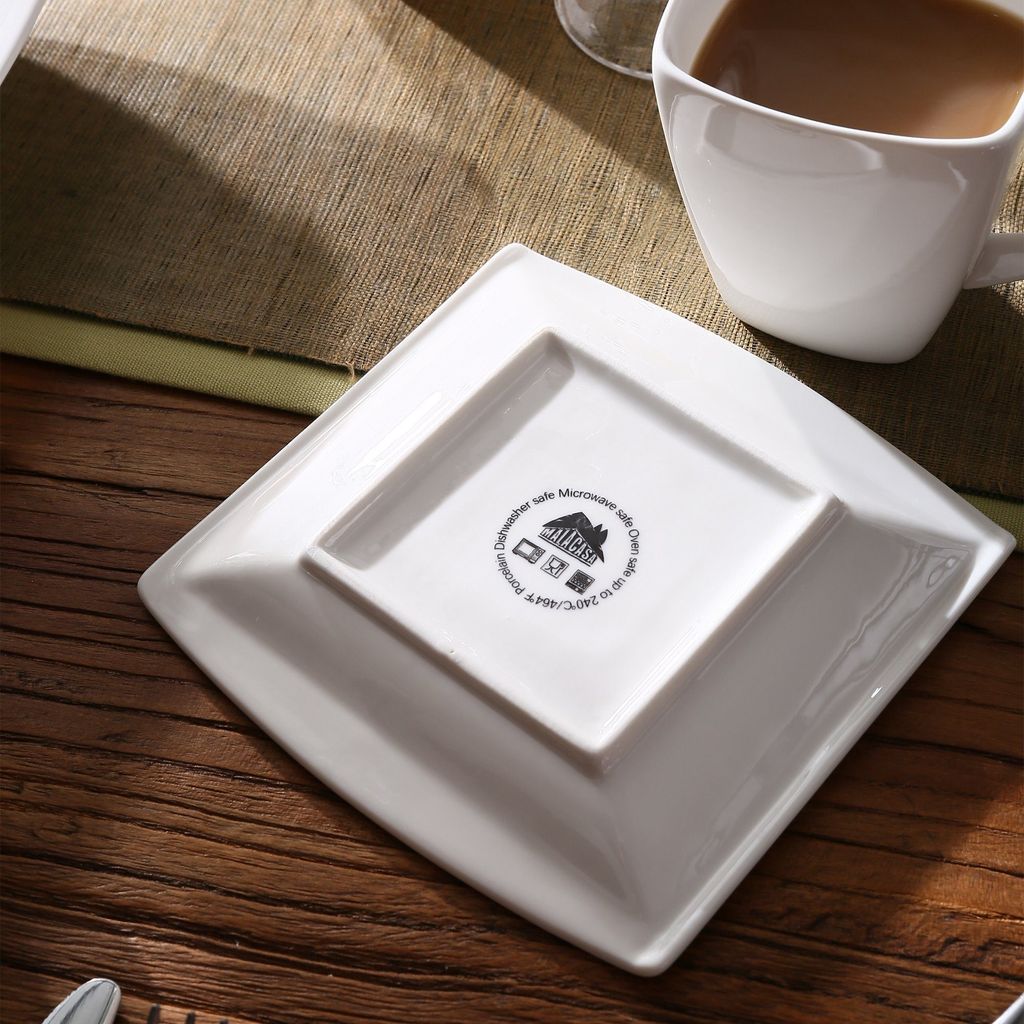 MALACASA, série Blance, 60 ks. Sada porcelánového nádobí v Obrázek produktu 6