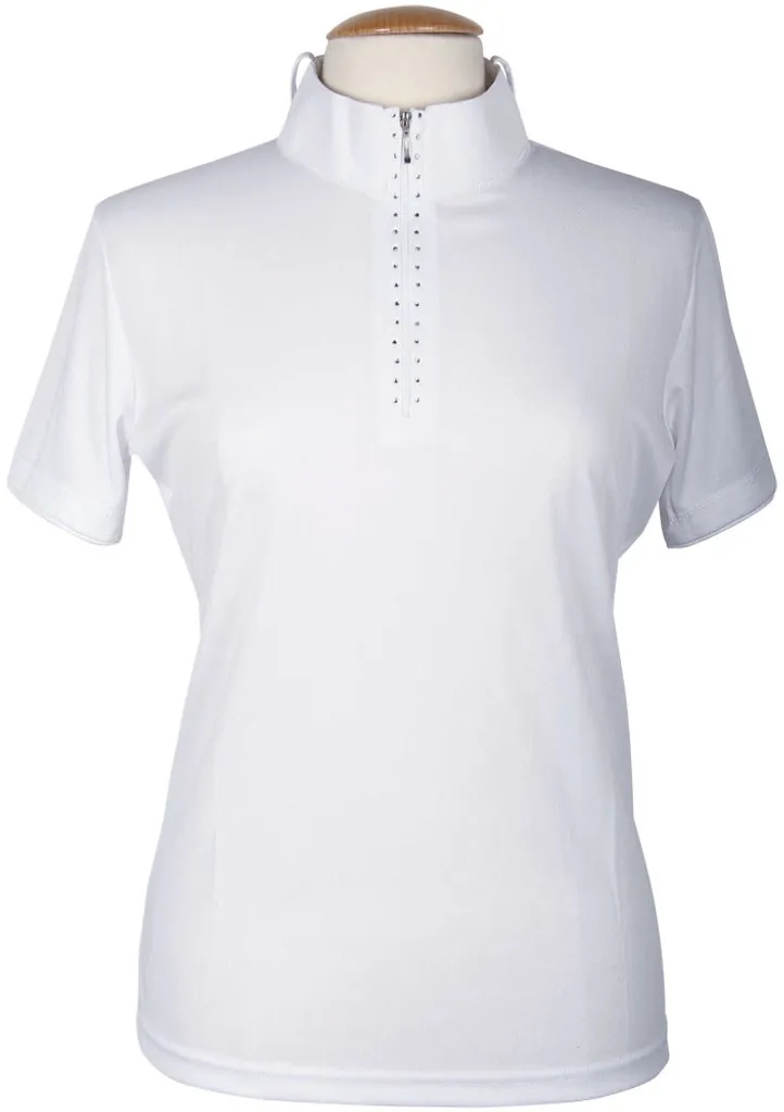 T-shirt blanc concours équitation Harry's Horse Champ Junior taille 176