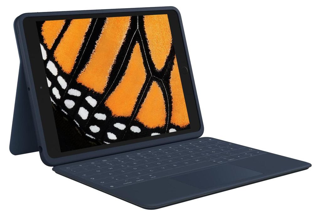 Logitech Rugged Combo 3 Touch, QWERTZ, Německý, Trackpad, Obrázek produktu 