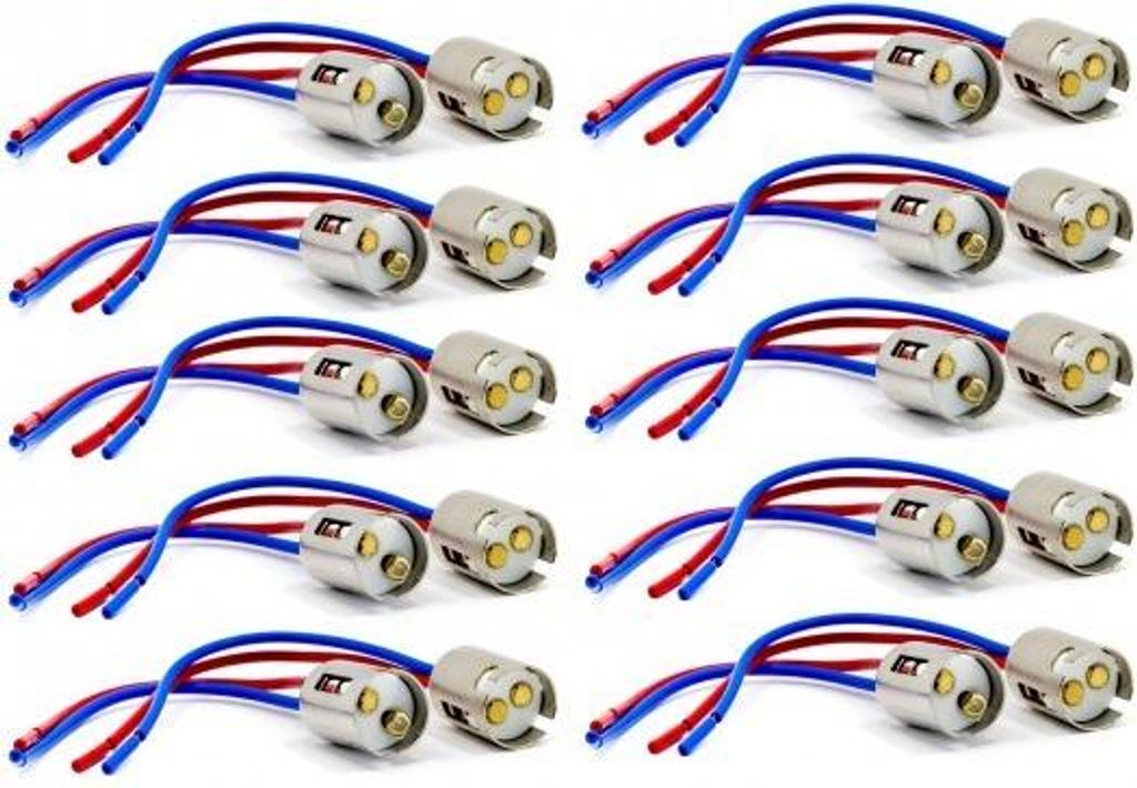 Keramiksockelwürfel P215W 1157 für Beleuchtung 12V 24V x 10