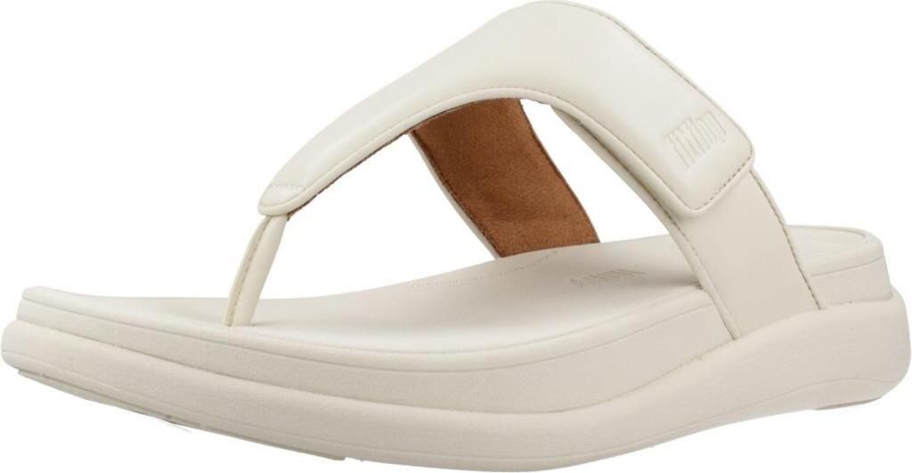 FitFlop F-Mode Go Adjustable Flatform Toe-Post Paris Beige Größe EU 40