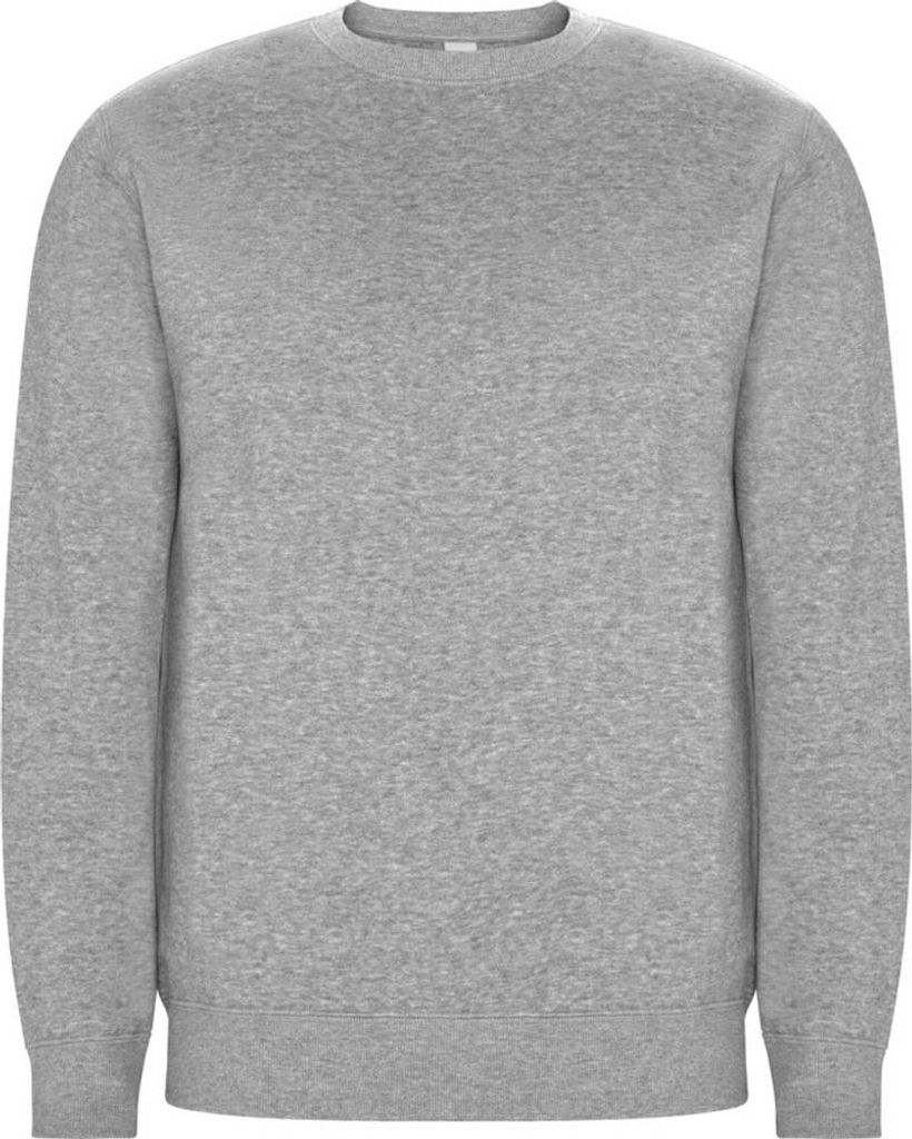 Roly - "Batian" Sweatshirt Rundhalsausschnitt für Herren/Damen Uni PF4345 (XL) (Grau meliert)